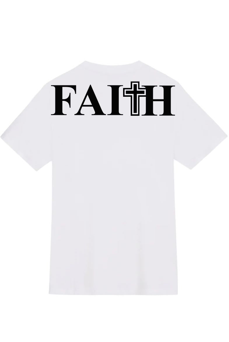 Faith Collection: Black and White T-Shirt