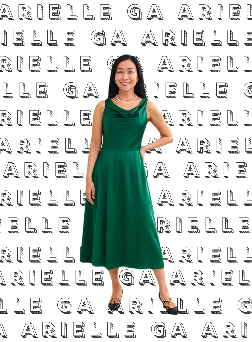 Classy Green Midi Dress
